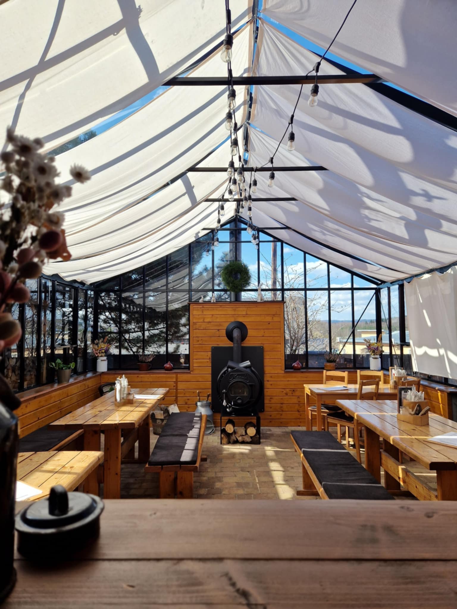 Restaurace Hotovka interiér