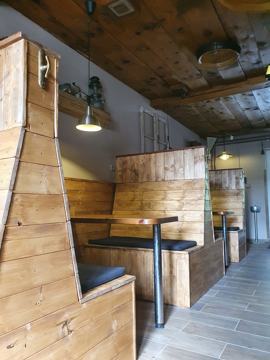 Restaurace Hotovka interiér